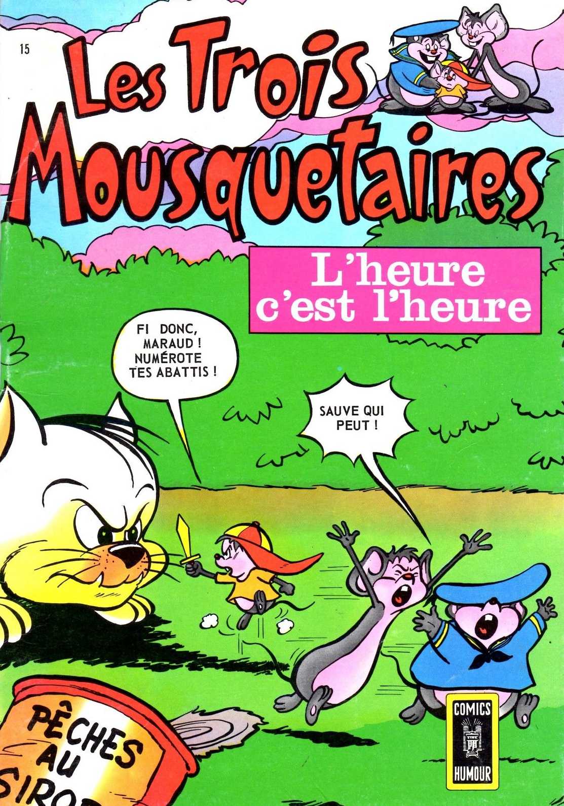 Scan de la Couverture Les Trois Mousquetaires n 15